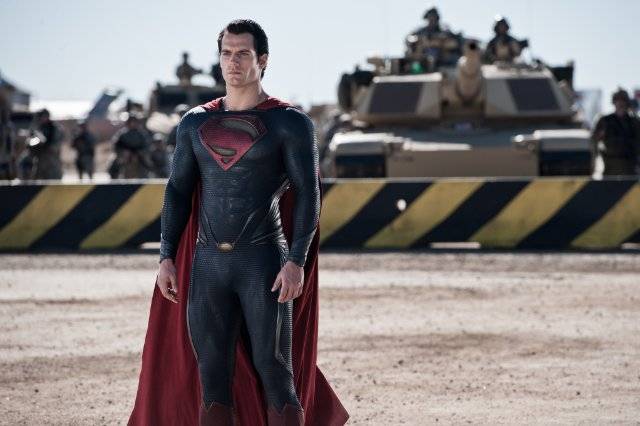 "סופרמן: איש הפלדה". הנרי קביל.