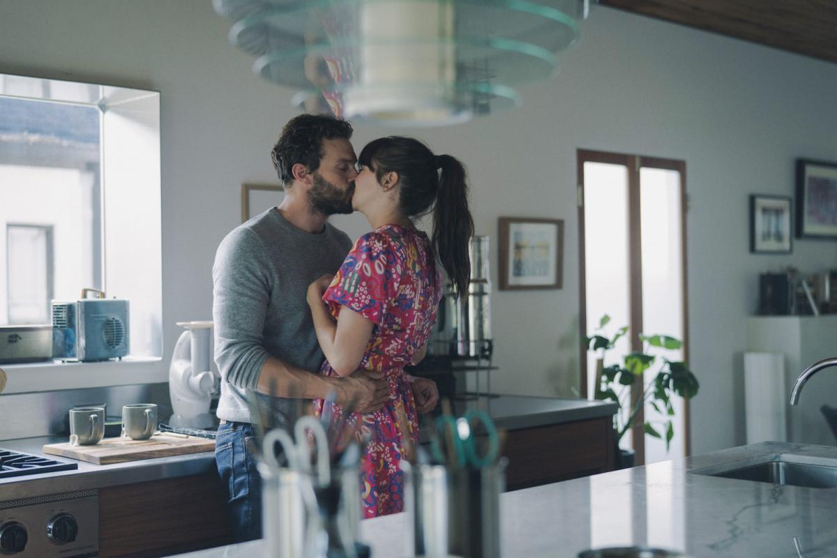 תמונה של שיילין וודלי עם ג'יימי דורנן מתוך &quot;התחלות חדשות&quot;