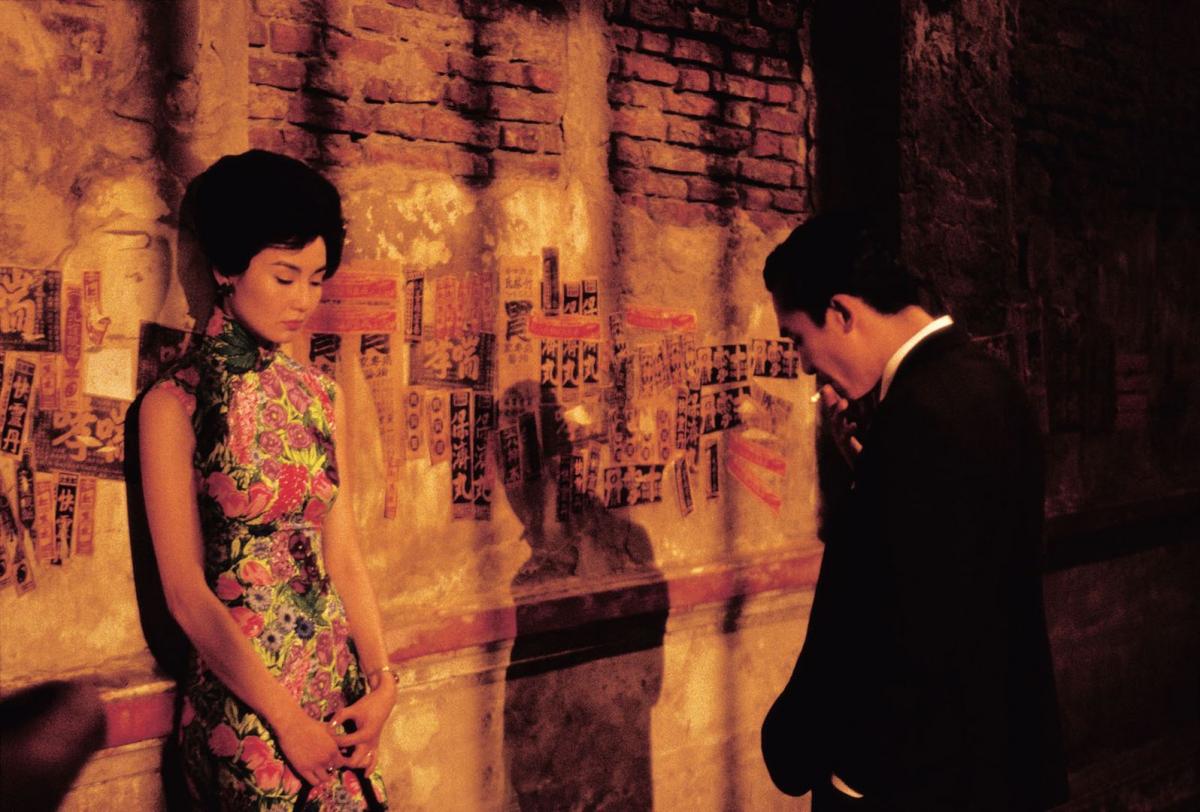 תמונה של מגי צ'ונג עם טוני לונג מתוך &quot;מצב רוח לאהבה&quot;