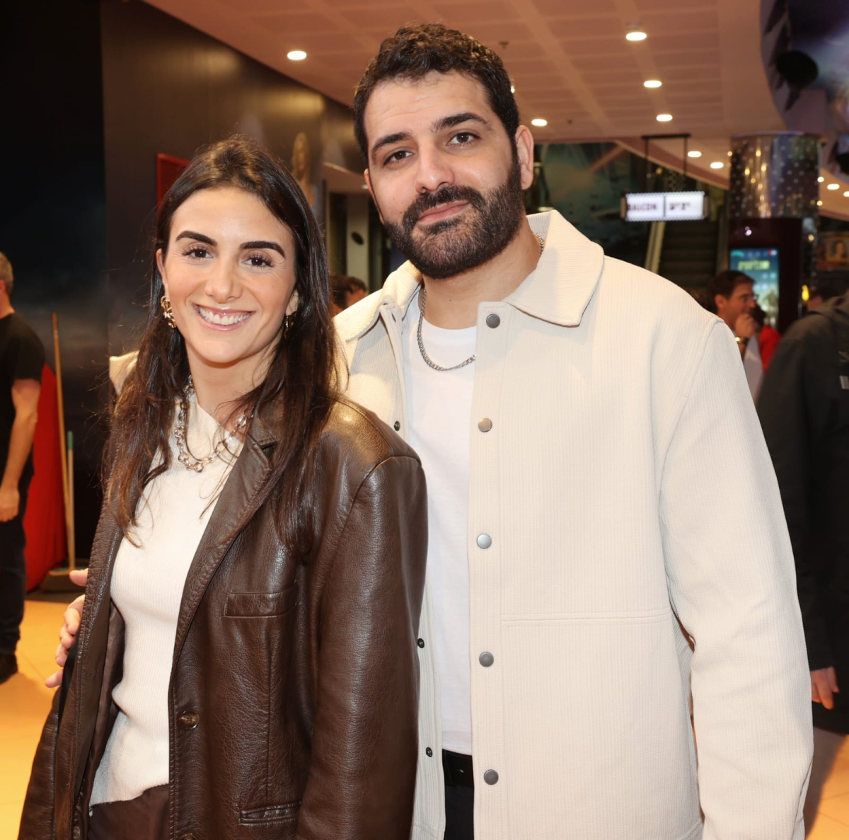 תמונה של אלעד סננס עם עדי דלויה מתוך "מטכ"ליסטים"