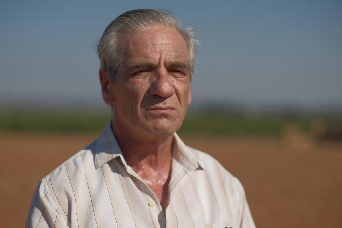 תמונה של רן מנדלסון עם אלון אבוטבול מתוך "הגרמני"