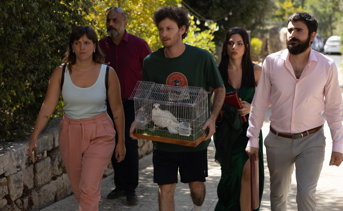 תמונה של חנא ביראך עם אסיל פרחאת, אלישע בנאי, ג'ייד דייכס מתוך "בלה"