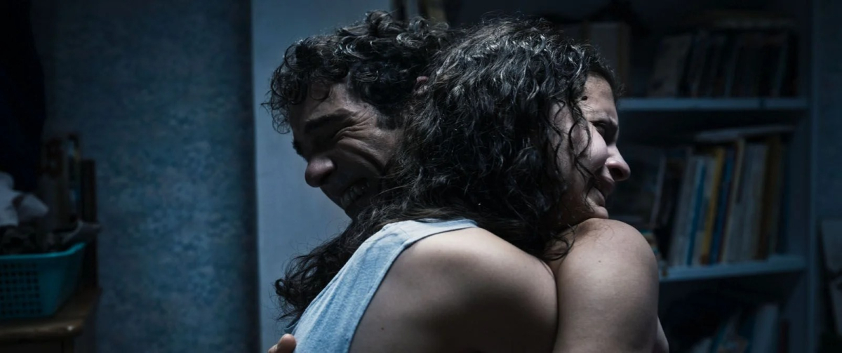 תמונה של מליסה בורוס עם טאהר רחים מתוך "אלפא"