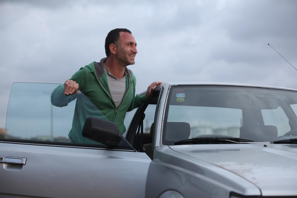 תמונה של שלום מיכאלשווילי מתוך &quot;שביתה&quot;