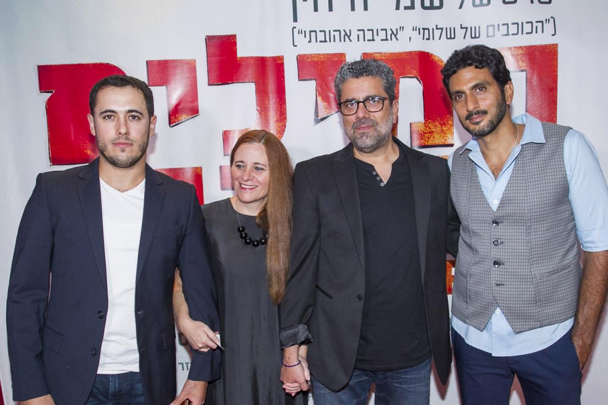 תמונה של אסף בן שמעון עם שמי זרחין, צחי הלוי מתוך &quot;המילים הטובות&quot;