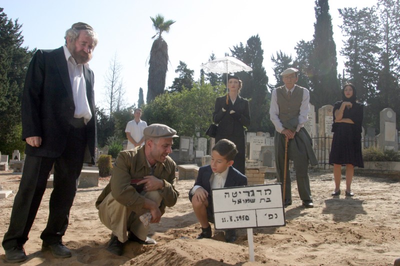 תמונה של דרור קרן עם גיא קרסנר מתוך &quot;קצכן&quot;